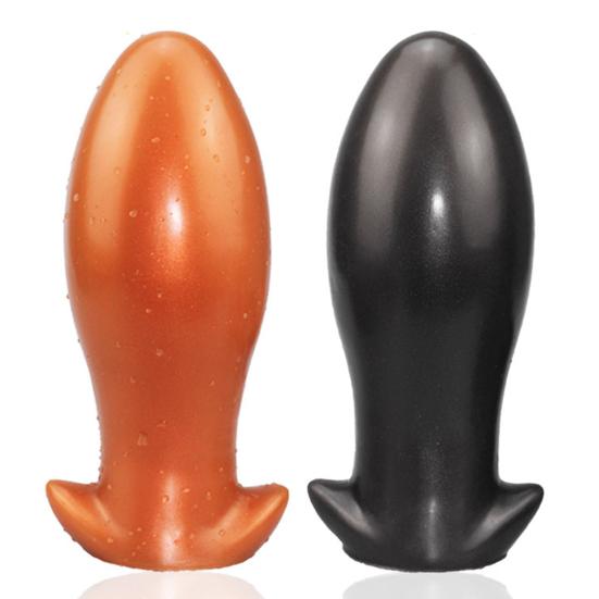 Мягкая огромная анальная пробка, большая анальная бусина, стимулятор расширения ануса, фаллоимитатор в форме яйца