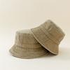 Kids Girls Boys Casual Washed Denim Wide Brim Beach Fishing Cap Bucket Hat Sun Hat Fisherman Cap