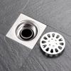 Square Sink Strainer Stainless Steel Drain Filter  Bathroom Washing Machine Accessories