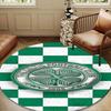 1PC rug Cel-tic Football Club Crest Round mat Home Decor, Chair rug For livingroom,Bedroom, doormat home decor Birthday Gift Christmas Gifts