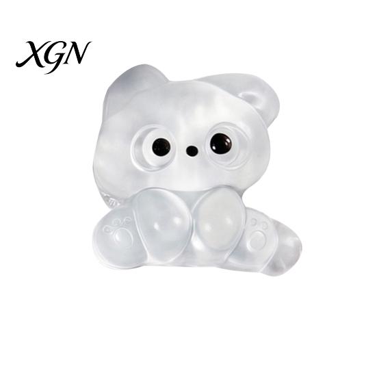 Elastic Fidget Toy Stress Relief with Bubble Injector Decompression Dog Cat Squeeze Kids Soft Ball Relaxation