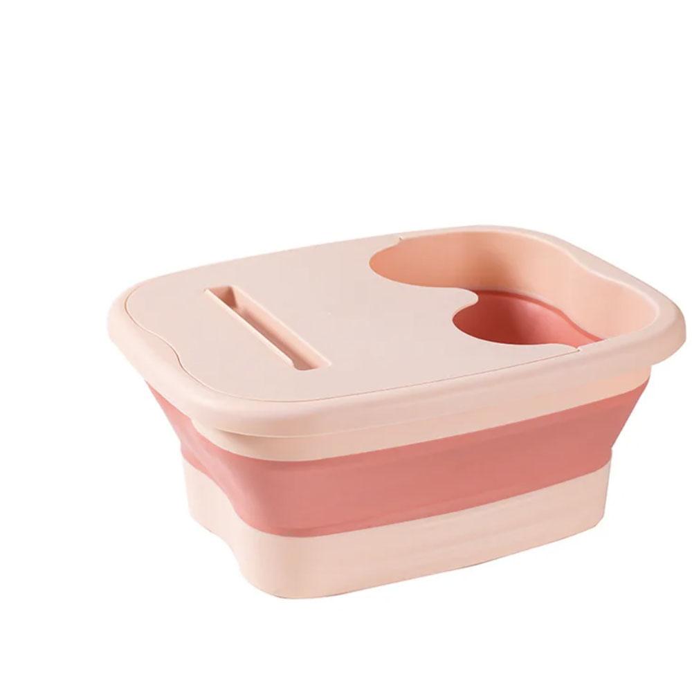 Foldable Footbath Massage Bucket Soaking Bucket Folding Basin Spa Foot Bath Bucket Household Sauna Bathtub Pedicure Bath Bathtub