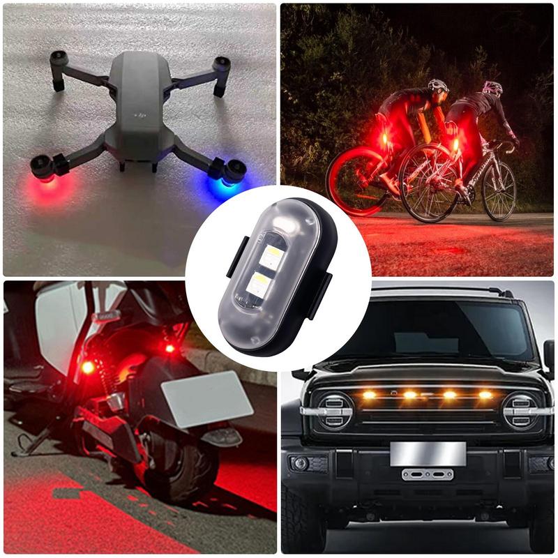 Велосипедные ночные огни, предупреждение о безопасности, велосипедный свет, стробоскоп, велосипедные фары безопасности, 7 цветов, передняя и задняя видимость, предупреждение о безопасности