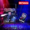 Laser Lights for Party, DJ Disco Stage Lights with Sound Activated Remote Control, Random Effects Party Lights for Home Birthday Party Christmas Ktv