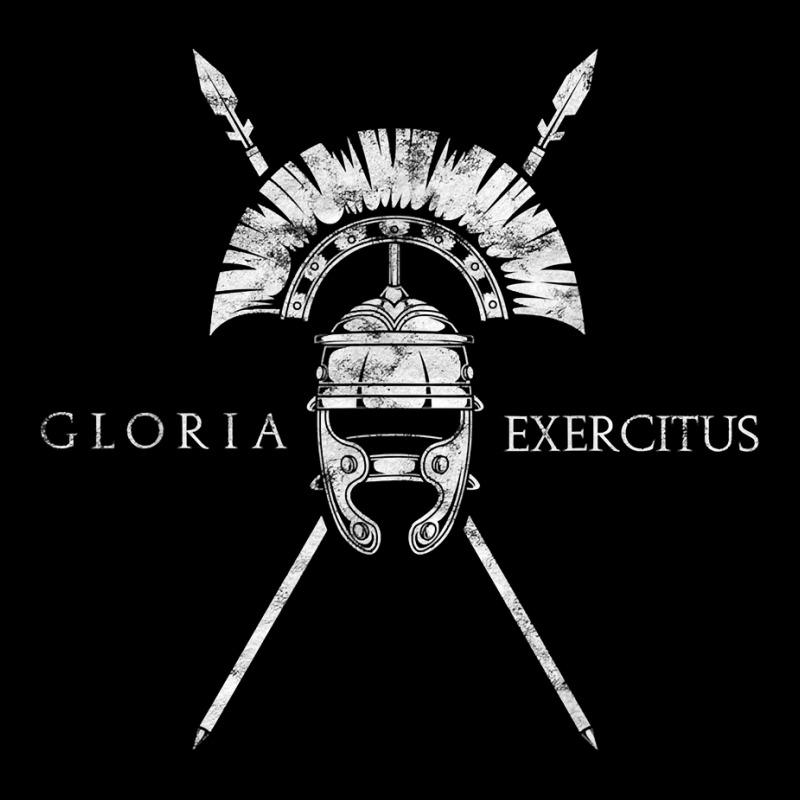Футболка Римский Центурион Gloria Exercitus 100% Хлопок Круглый вырез Короткий рукав Летняя Повседневная Мужская Футболка Размер S-3XL