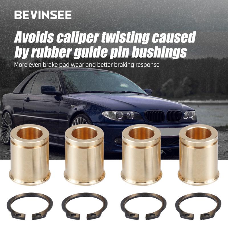 Латунные направляющие втулки тормозного суппорта для BMW E90 E39 E30 E92 E46 E36 E91 E93 Z3 Z4 E85 E86 E89, Замена для 34216869617,34111157038
