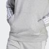 adidas Men's Essentials Fleece 3-Stripes Hoodie Medium Grey Heather IJ6474