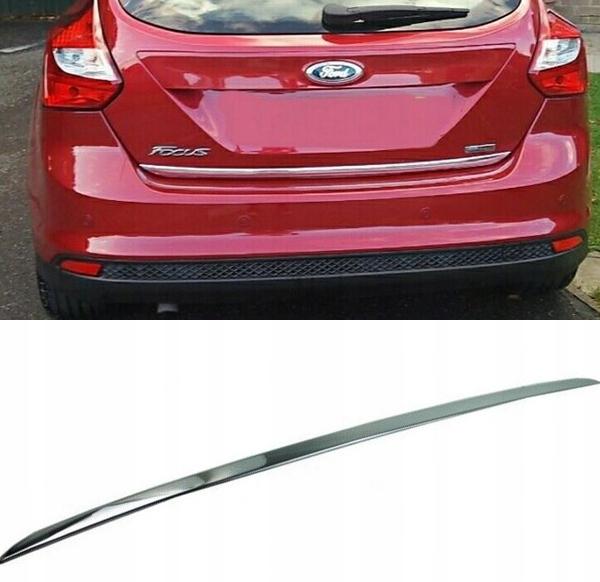 FORD FOCUS MK III - CHROME Tailgate Trim