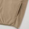 Uniqlo Флисовая куртка с длинным рукавом Color Block, унисекс, верхняя одежда, бежевая 443466-31