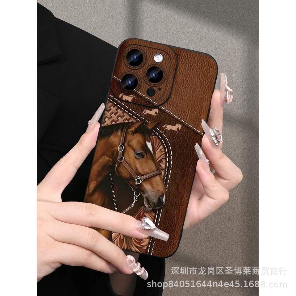 Ретро-лошадь для чехла мобильного телефона iPhone 15 iphone12promax чехол 14/13/11/XSMAX глаз зрачок 16