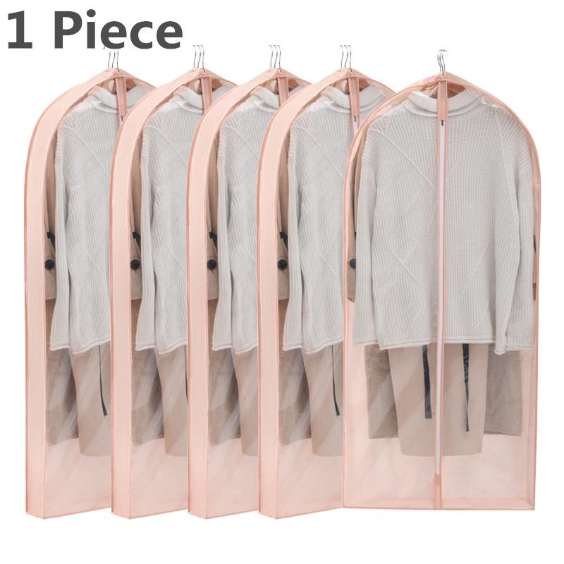 Нетканый материал для одежды, пылевой мешок для домашнего костюма, пальто, пуховика, подвесной мешок для хранения, бытовая прозрачная одежда, пылевой чехол