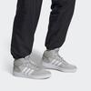 Adidas Кроссовки унисекс Hoops 2.0 Mid Grey Grey-Two Cloud-White Grey-Five FW4477