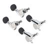 2R 2L Closed Aluminum Alloy Machine Heads String Tuning Key Pegs Tuners for Ukulele