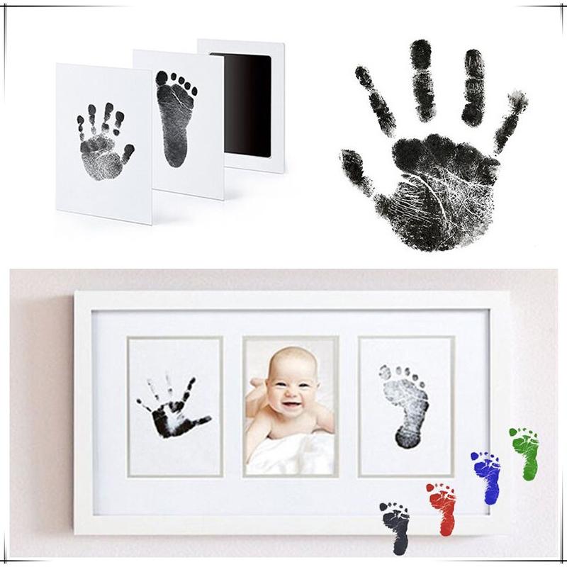 Pet Dog Cat Paw Print Ink Set Pad Baby Handprints Safe Non-toxic Wash Free Easy Clean Diy Handprints Footprints Pet Souvenirs
