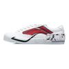 Кроссовки Li Ning Paris Fashion Week из синтетической кожи, классические, прочные, легкие, с низким верхом, для скейтбординга, мужские, белые, красные, AECR037-3