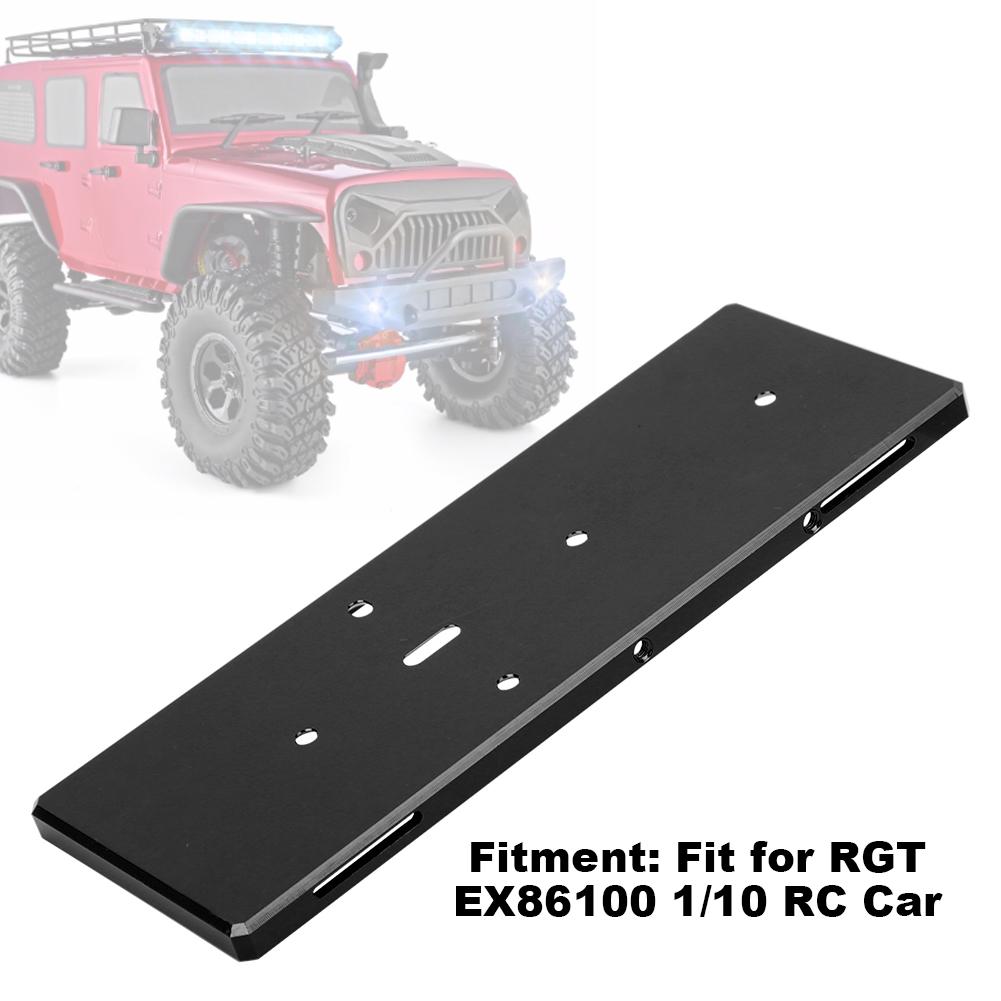 RC Battery Tray with Screw Replacement Accessory Fit for RGT EX86100 1 10 RC CarBlack 6800228L