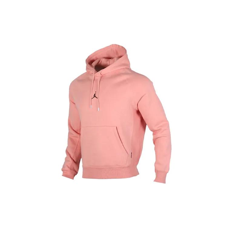 Jordan Sweatshirts Men's Pink Hooded Thickened Regular (Unisex) Sweatshirts CD8727 606