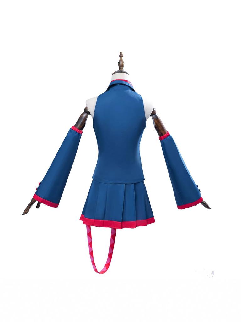 Hatsune Miku Game Theme Cosplay Costume For Halloween With Soft Fabric For Anime Role Play