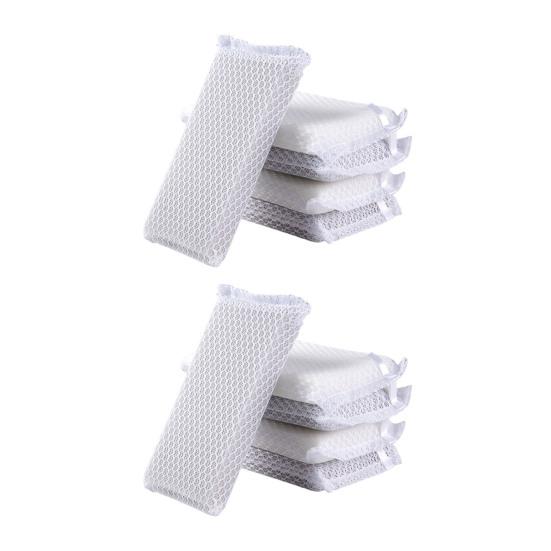 5/10 шт. Чистящая губка Уникальная сетчатая поверхность Сильная дезактивация Легкая губка для мытья посуды