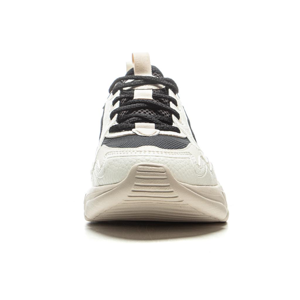 Li Ning Cloud Sea универсальные ретро толстые подошвы высота увеличивается амортизация нескользящие износостойкие поддержка низкий верх папы обувь мужские кроссовки AGCU305-4