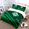 Werder Bremen Green Bedding Set Bedding Duvet Cover Set Duvet Cover Pillowcases Home Decor (1 * Duvet Cover 2 * Pillowcases, without duvet insert)