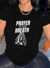 Womens Halloween TShirt Comfortable Crew Neck Casual Cotton Blend ShortSleeves Soft Breathable Top W