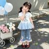 Girls Summer Lightweight Printed T Shirt Cute and Stylish Kids Top