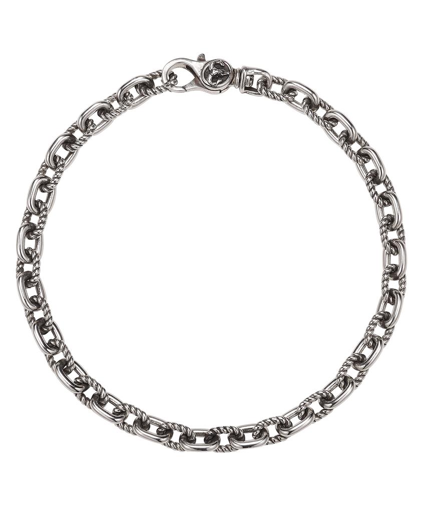 Sting925 Rope Link Bracelet