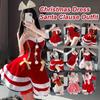 Favor Christmas Dress Costume Xmas Cosplay Outfit New Claus Dress  Holiday Party