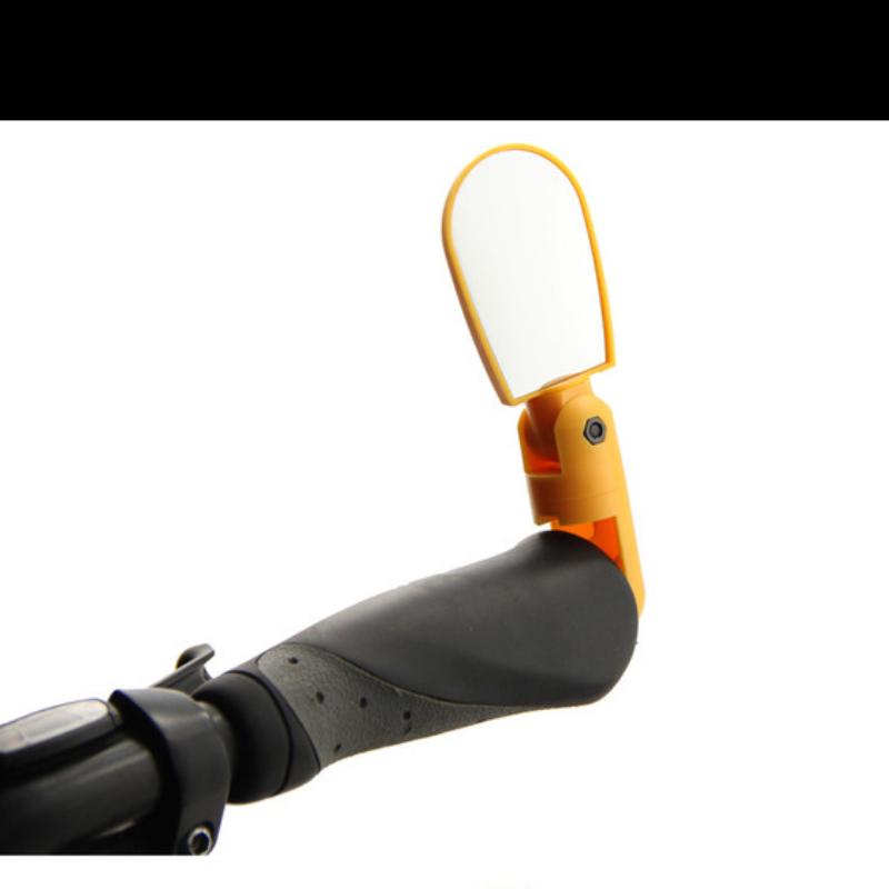 Цветное мини регулируемое велосипедное зеркало заднего вида, зеркало заднего вида для горного велосипеда, велосипедное оборудование, аксессуары для езды