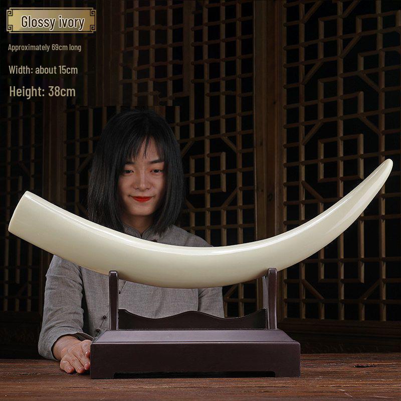 Ivory Chinese-Inspired TV Cabinet & Wine Storage for Living Room