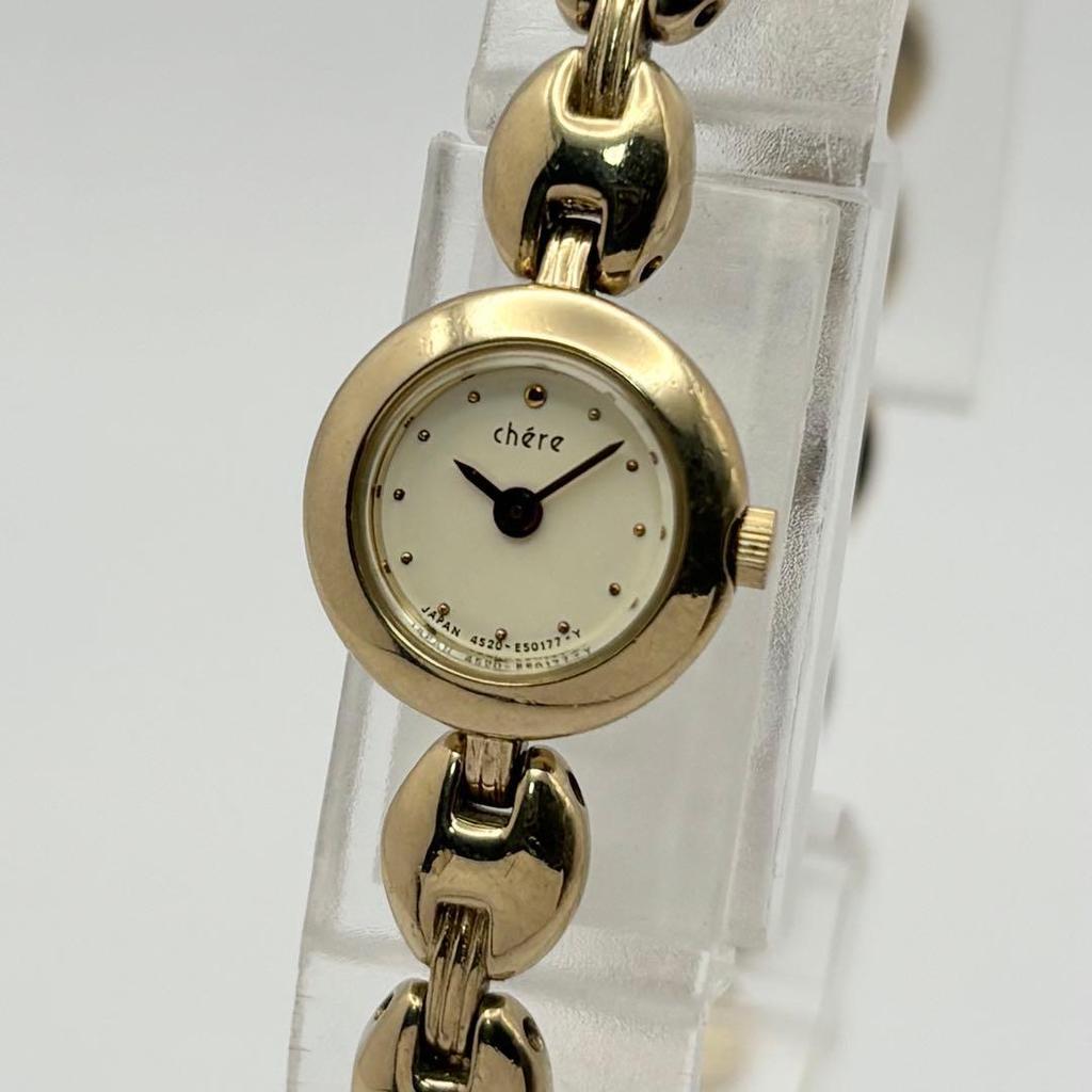 Used Working item CITIZEN chere 4520-E50226 Quartz Ladies