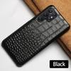 Ретро Чехол из Коровьей Кожи с Узором под Крокодила для Samsung Galaxy S25 Ultra S24 FE S23 S22 S21 Plus S20 Note20 Edge Жесткий Корпус