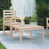 VidaXL Garden Table 82.5x82.5x45 Cm Solid Pine Wood 824120