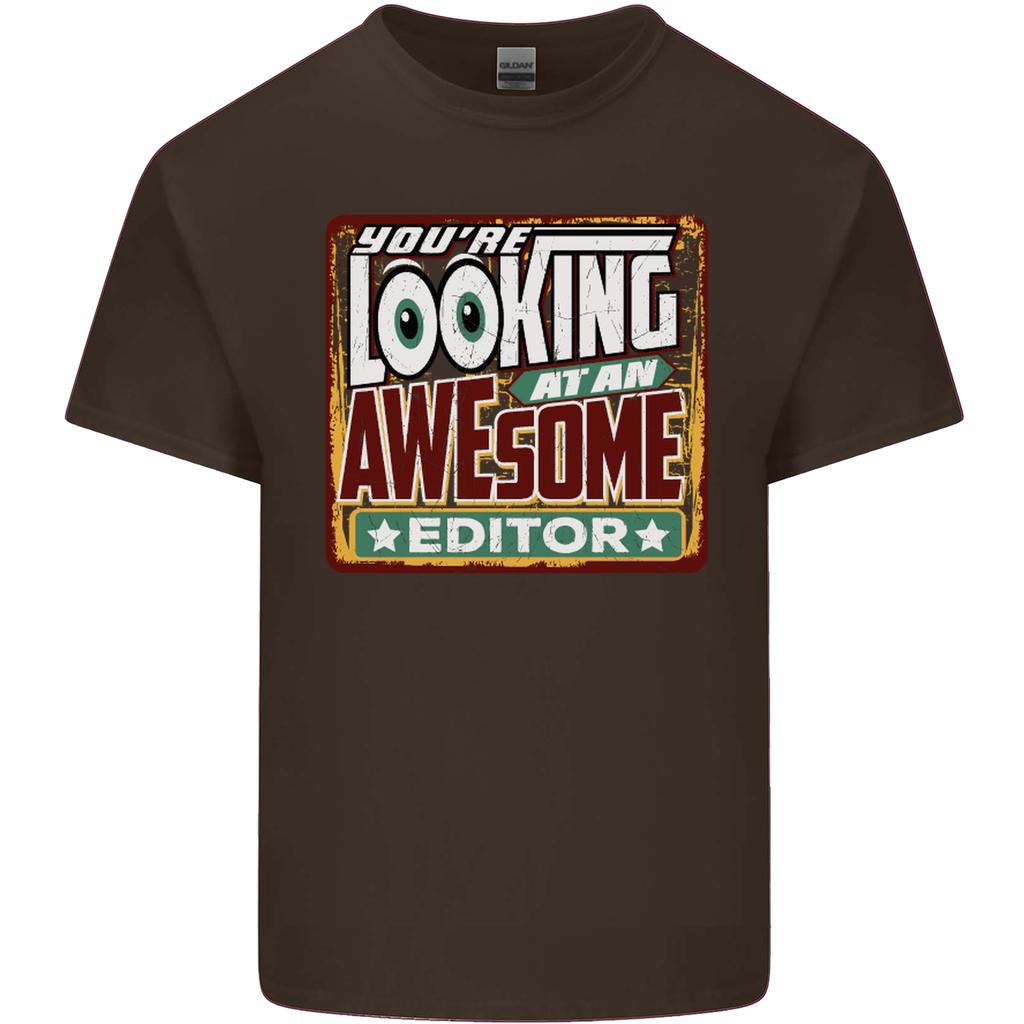 Youre Looking at an Awesome Editor Unisexs Light Cotton TShirt