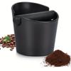 Shock-Absorbent Espresso Knock Box, Coffee Knock Box with Removable Knock Lever, Anti-Slip Coffee Grounds Container