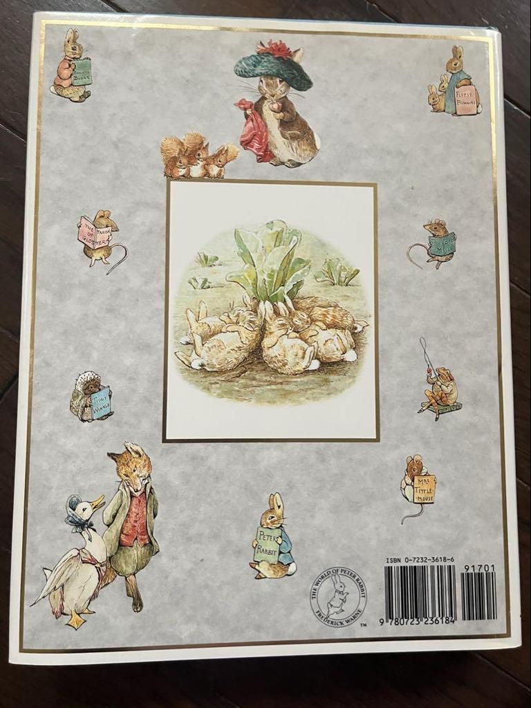 [Б/У] Английские книги Беатрис Поттер Полное собрание Английская иллюстрированная книга Питер Кролик