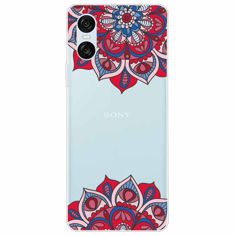 Силиконовый прозрачный чехол для Sony Xperia 10 VI Чехол TPU Милый прозрачный корпус для Sony Xperia 1 VI Чехол 10VI 1VI Печать Мультяшный