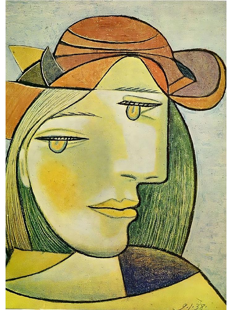 Абстрактное искусство Пабло Пикассо, классическое произведение искусства, постер, холст, живопись, винтажное настенное искусство для современного музея, галереи, домашний декор, подарок