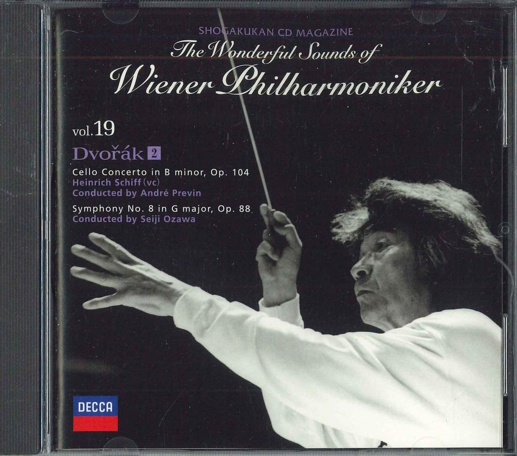 CD ДВОРЖАК, ПРЕВИН - Чудесные Звуки Венской Филармонии SHWO19 DECCA Япония Классика Б/У