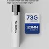 Портативный USB-фонарик с защитой от бликов, перезаряжаемый, водонепроницаемый, мощный, б/у