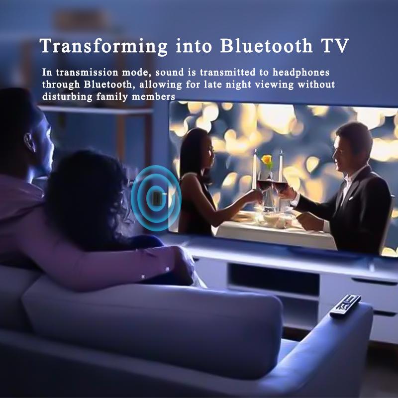 Автомобильный Bluetooth 5.3 приемник передатчик адаптер 3 в 1 Mp3 беспроводной плеер аудио AUX преобразование 3,5 мм разъем поддержка U Disk TF карта