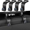 2/4 шт. Для Focus Shelby Kuga Mondeo Fiesta Mustang Mondeo Edge Escape ST Автомобильные крючки на спинку сиденья ABS Многофункциональный вешалка