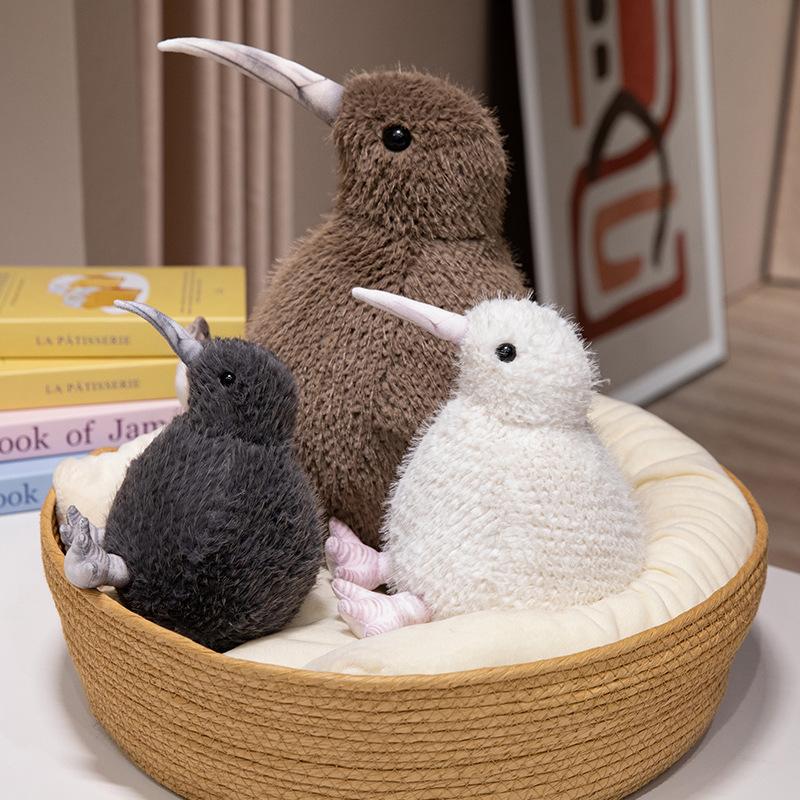 Мягкая имитация киви птица плюшевые игрушки 20-35 см милые плюшевые птицы животные мягкая кукла детские игрушки для детей подарок на день рождения