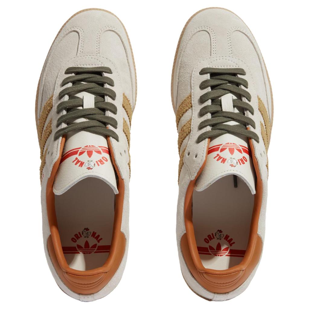 Adidas Samba OG Taiwanese Fried Chicken Cutlet Unisex Sneakers Cream Oat Cream-White KI7433