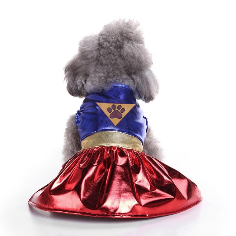 Pet Costume Christmas Outfit Dog Winter Warm Clothing Festival Dress-Up Set Small Medium Large Dogs