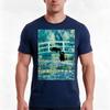 Bridge over a Pond of Waterlilies Cat TShirt Summer Casual Cotton Tee Oversized Streetwear Tops Vintage Graphic Print