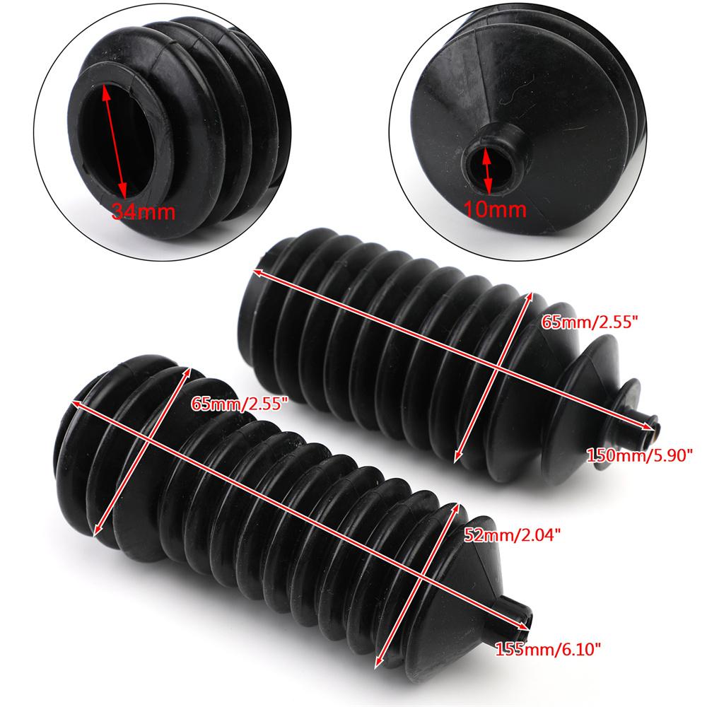 Pair Steering Rack Boots For Polaris Ranger 500 570 700 800 900 5412012, 5412013