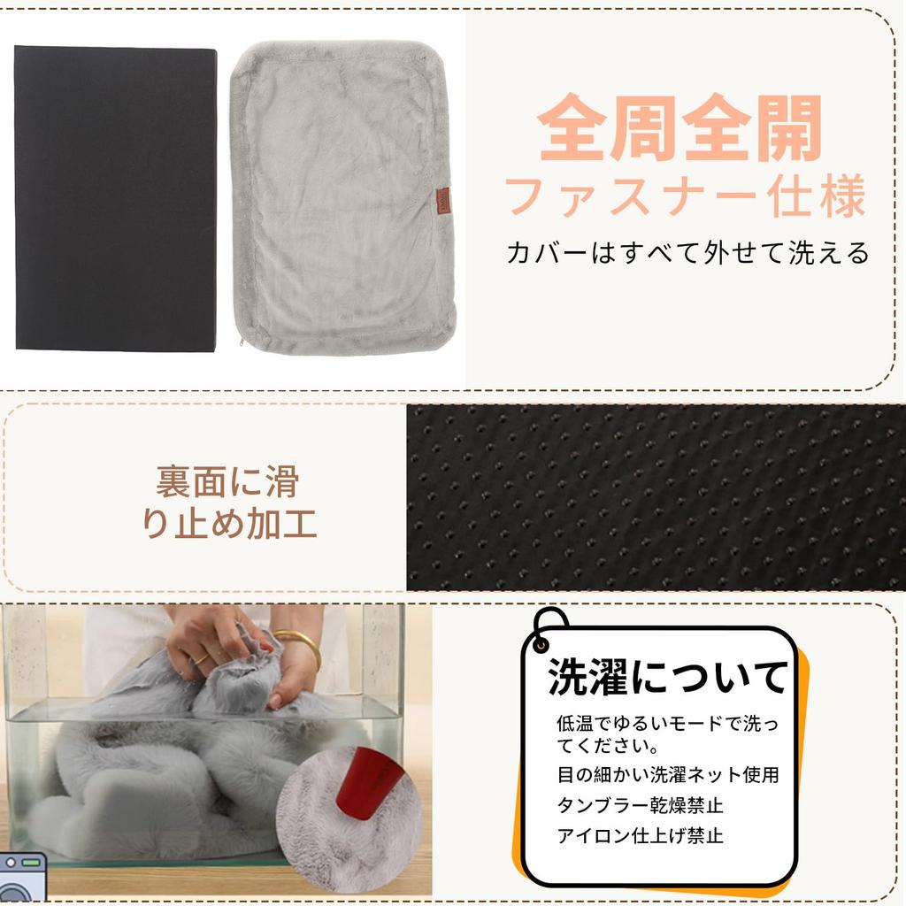 EMME теплая кровать для собак Luxury Touch Pet Faux Rabbit Fur Pet High для пожилых людей Multi Removable All Pet Bed для больших легких L Size Cushion, Bed, Bed,