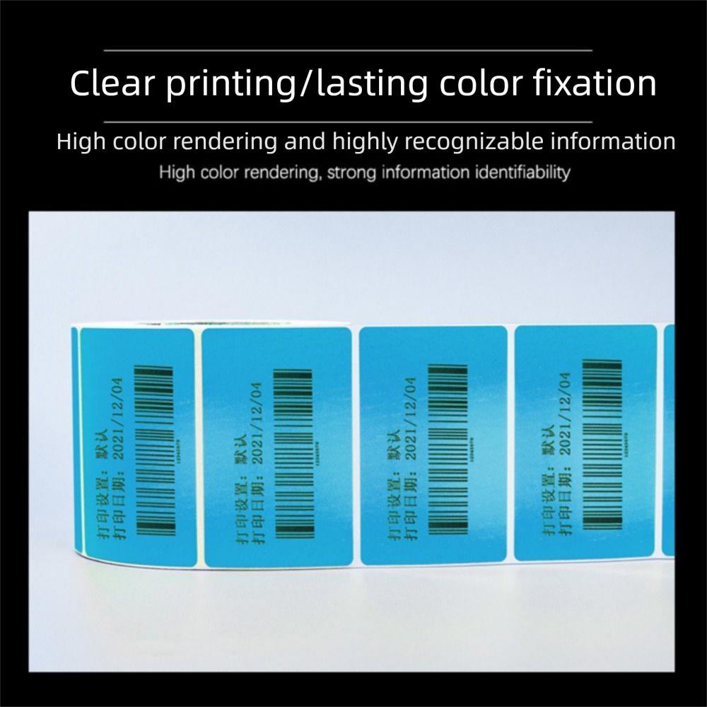 500/800PCS 40*30mm 40*60mm Thermal Paper Rectangle Label Sticker Self-adhesive Label Supermarket